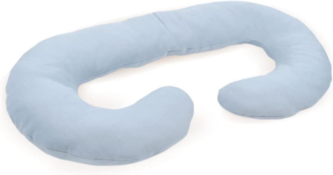 Kanjo Pregnancy Pillow, C-Shaped Maternity Full Body Pillow for Sleeping and Acid Reflux, 