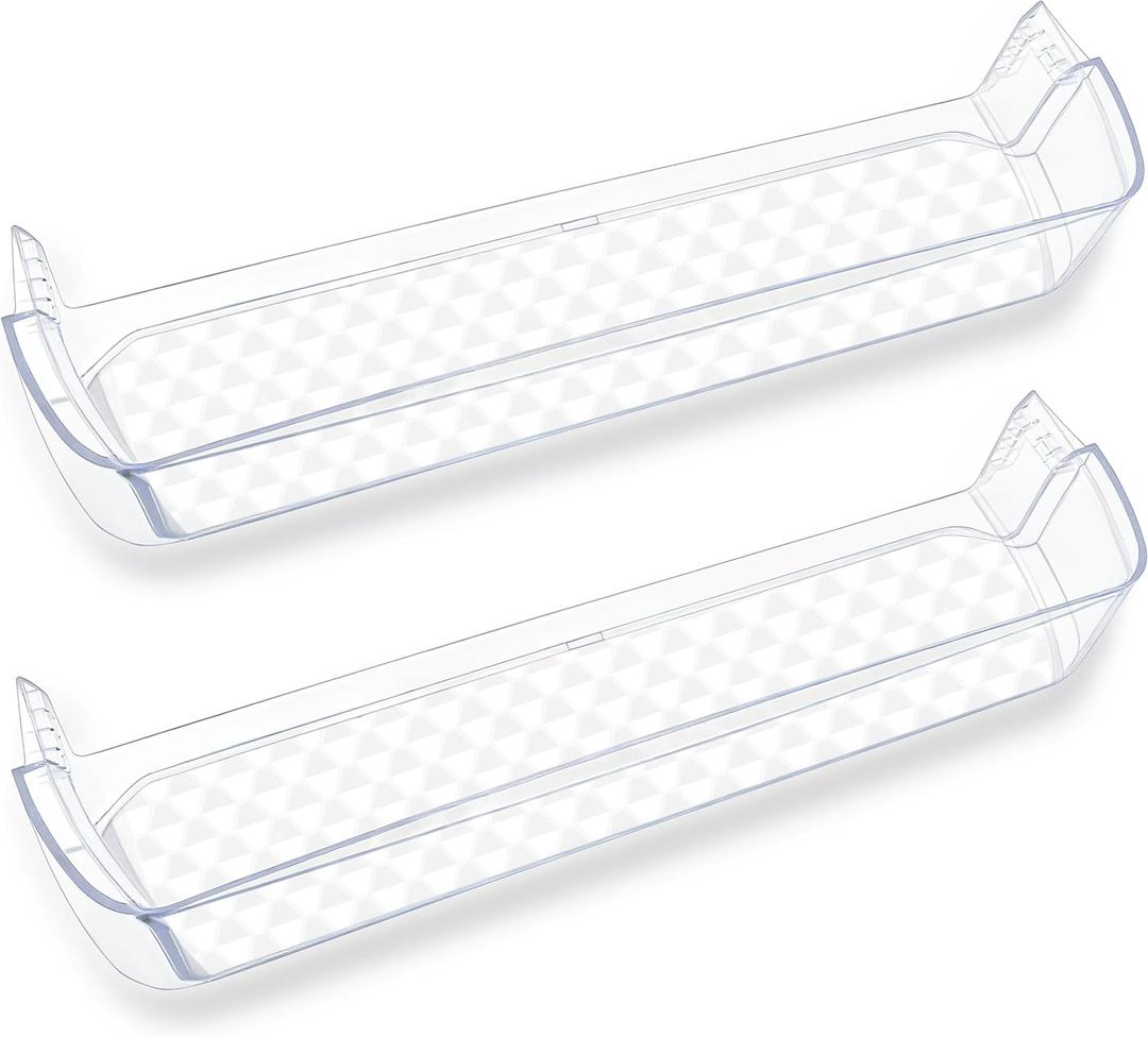 2Pcs MAN62570401 Refrigerator Door Basket Compatible with LG Door Shelf Bin LTCS20020S/00, LTCS20020W/00, LTCS20030S/00, etc, and Kenmore Basket 79568002210, 79568009210, 79578003210, etc