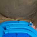 KIZZYEA Toys for 1 2 3 Years Old Boys Girls, Toddler Basketball Hoop & Soccer Goal, Montessori Toy, Interactive Musical Sports Toys with Light, Christmas Birthday Gifts for Baby Kids Age 12-18 Months (Blue)