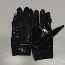 HANDLANDY Youth Football Gloves, Kids Sticky Receiver Gloves, Super Grip Football Glove Best Gift for Boys, Girls, M