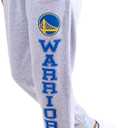 Ultra Game Men's NBA Official Super Soft Team Jogger Sweatpants (Gray, M)