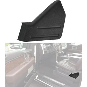 Replacement for Front Left LH Driver Seat Trim Cover Panel 2009-2014 Ford F-150 F150 9L3Z1661693CA Black