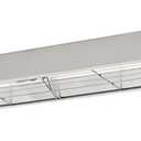 Winco Food Heat Lamp Strip Heater with Undermount Brackets, 1100W, 48"