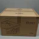 Victrola The Quincy 6-in-1 Bluetooth Record Player & Multimedia Center with Built-in Speakers  3-Speed Turntable, CD & Cassette Player, AM/FM Radio, Wireless Music Streaming (Natural)