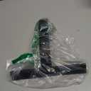 dancemoon JustHang Shower Squeegee for Glass Doors, All-in-One Award-Winning Silicone Squeegee with Built-in Hook for Bathroom, Window, Mirror, Tile Wall, Car, Streak-Free Cleaner Tool, 10-Inch Black