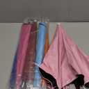 8 Pack Umbrella Hats, 27 Inch Hands Free Head Umbrella with Elastic Band, Folding UV Protection Waterproof Sun Rain Cap for Fishing, Beach Hiking, Camping, Gardening, Multicolor