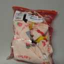 Waterproof Dog Raincoat,Full Coverage 4 Legs Dog Rain Jacket for Small Dogs,Pet Rain Coat with Hood,Reflective Strips&Leash Hole Outdoor Raincoat (Smallfor Weight 3.3-5 lb, Strawberry)