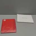 SIWENGDE Case for iPad Pro 11 Inch 4th/3rd/2nd Generation 2022/2021/2020 with Pencil Holder [Support iPad 2nd Pencil Charging] Slim Trifold Stand Smart Protective Cover, Auto Wake/Sleep(Red)