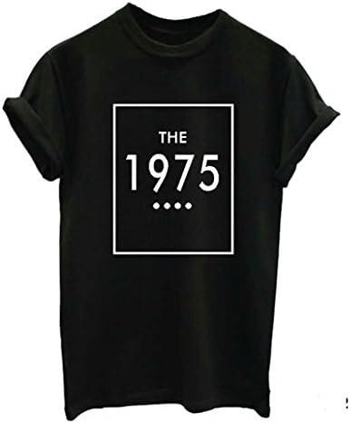 YITAN Women's O Neck Interesting T-Shirt 
Large