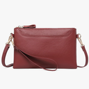 SENDEFN Leather Crossbody Bag for Women Small Clutch Purses Crossbody Shoulder Handbag Wallet Purses RIFD Card Slots