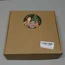 Rattan Natural Star Christmas Tree Topper - Rustic Farmhouse Xmas Treetop with 50 Warm LED Lights for Indoor Christmas Tree Decorations Holiday Seasonal Decor