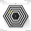 7.5Ft/9Ft Patio Umbrella, UV Protect Pool Umbrella with Heavy Duty Pole,Outdoor Umbrella with Push Botton Tilt & Crank
