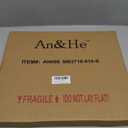 An&He 8x10 Picture Frame, Classic Wooden Style Frame with PS Cover for Home and Office Decor  Black