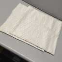 Natural Comfort Matelasse Pillow Sham Set, 20 by 20-Inch, Snow