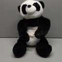 JellyMallow 5 lbs 24 inches Panda Weighted Stuffed Animals, Cuddly Weighted Panda Plush Pillow Giant Plushie Ideal Gift for Adults & Kids