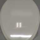 KOHLER 4694-96 Ridgewood Elongated Toilet Seat, Compression-Molded Wood, Color-Matched Plastic Hinges, Biscuit