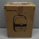 Makeup Organizer Countertop, Skincare Holder Bathroom Counter Organizer, Storage Box Cosmetic Display Cases, Teen Girl Gifts Make up Organizers for Vanity, Dresser (Rose Gold)