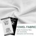 Tableware Black and White Grid Kitchen Towels Set of 2-18x26 Inch, Ultra Absorbent Microfiber, Farmhouse Decor, Fast Drying for Home, Kitchen, and Daily Use