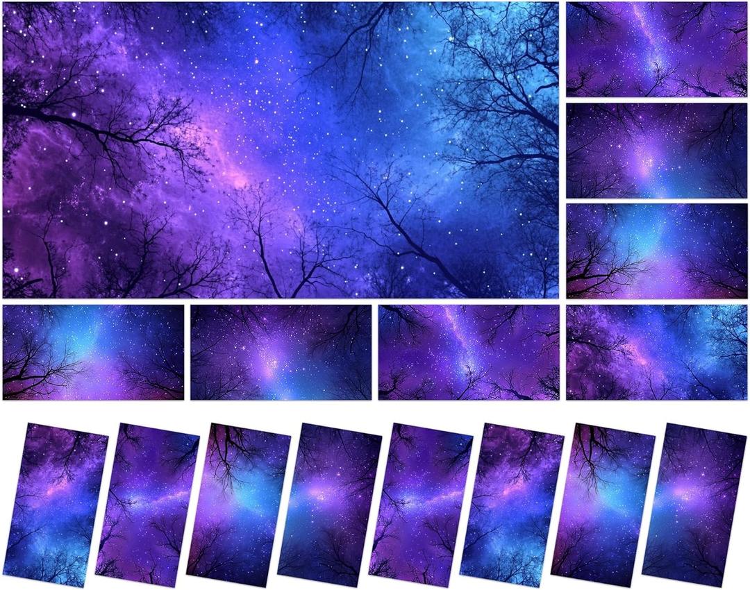 8 Pcs Light Covers with 80 Magnets Decorative for Classroom Ceiling Light 4 x 2 Feet Magnetic Light Covers Filter Easy Install for Office Hospitals & Home Drop Ceiling Supplies Night
