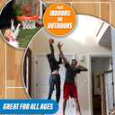 Botabee 5" Rubber Mini Basketballs (2-Pack) - Realistic Bounce and Grip for Indoor and Outdoor Play - Small Basketball for Kids - Durable and Fun, Perfect for Mini Hoops