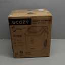 ecozy Nugget Ice Maker Countertop, Smart Portable Crushed Ice Maker with Voice Control, Pellet Chewable Ice 33lbs/24H, Self-Cleaning, with APP WiFi, Timer Function and Status Alerts, Bonus TDS Meter (Silver)