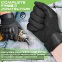 WESTWOOD FOX Motorcycle Gloves for Men and Women Power Sports Racing Gloves Full Finger Touchscreen Car Driving Glove Motorbike BMX ATV MTB Riding Mountain Protection Glove