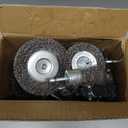 20 Pack Wire Brush Wheel for Drill Set, Wire Brush for Drill 1/4 Inch Hex Shank 0.012 inch Coarse Carbon Steel, Wire Wheel for Drill for Cleaning Rust and Abrasive,Wire Brush Drill Attachment