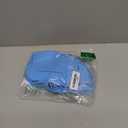 MIVEI Women's Sports Bra Swim Tops for Under Shirt Bikini Top Bathing Suit Modest High Neck Quick Dry Removable Padded UPF50+ (3X-Large, Azure Blue)