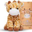 Hugz Official Weighted Stuffed Animal 3.8 lb for Adults and Kids - Premium Stuffed Plushie (Moose The Giraffe)