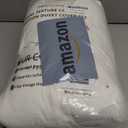 White Duvet Cover Queen Size, 100% Sandwashed Cotton Soft Queen Duvet Cover Set 3 Pieces with Zipper Clousre & Corner Buttons (White, Queen 90 x 90)