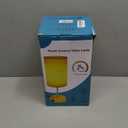 HiBay 17.75 Touch Table Lamp with Charging Station, 3-Way Dimmable 800LM Bedside Lamps with USB-A/USB-C Ports & AC Outlet, Modern White LED Nightstand Light with Beige Linen Shade for Bedroom Office