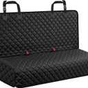 URPOWER Dog Car Seat Cover for Back Seat - Waterproof Car Seat Protector for Child Carseat & Pets, Nonslip Car Seat Covers for Cars, SUVs & Small Trucks (Medium (52" x 49"), Black)