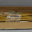 Vincidern 6.6 FT Wedding Arch Backdrop Stand for Parties, Balloon Arch Stand, Wedding Arches for Ceremony, Metal Arch Backdrop Stand for Bridal Baby Showers, Birthday Party Decoration Door Frame Gold