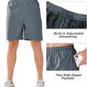 NORTHYARD Men's Athletic Running Shorts Quick Dry Workout Shorts Lightweight Sports Gym Basketball 7"/ 9"/ 5" Tennis Hiking (L)