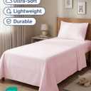 Twin Size 3 Piece Sheet Set - Comfy Breathable & Cooling Sheets - Hotel Luxury Bed Sheets for Women & Men - Deep Pockets, Easy-Fit, Soft & Wrinkle Free Sheets - Lavender Pink Oeko-Tex Bed Sheet Set