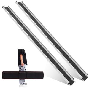 Wheelchair ramp 8FT, Lightweight, Retractable and Portable, can be Used for Wheelchair ramps, Comes with a Handbag