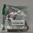 Vitodeco Leather Remote Key Case Cover Protector Comaptible with Mazda 3, Mazda 6, CX-5, CX-50, CX-3, CX-30, CX-9, CX-90, CX-70, 4-Button, Black/Red