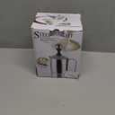 Manual Milk Frother, 14oz/400ml Stainless Steel Milk Foam Maker with Double Mesh Screen Handheld Frothing Pitcher Foamer for Coffee, Latte, Cappuccino, Frappe, Matcha, Hot Chocolate