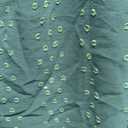 Falechay Blouses for Women Fashion 2025 Hook Flower Lace Crew Neck Boho Tunic Tops Short Sleeve Fall Shirts Dark Green XXL