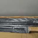 Hand Rails for Outdoor StepsStair Handrail & Indoor Stair Railing KitRailings for Outdoor Steps for Fence & Outdoor Steps (2, Black-with Balusters, 4 Step)