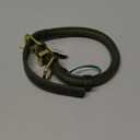 BronzeDog Rolled Leather Dog Collar with QR ID Tag, Adjustable Soft Round Collars for Small Medium Large Dogs Puppy (11"  14 1/2" Neck Size, Emerald Green)