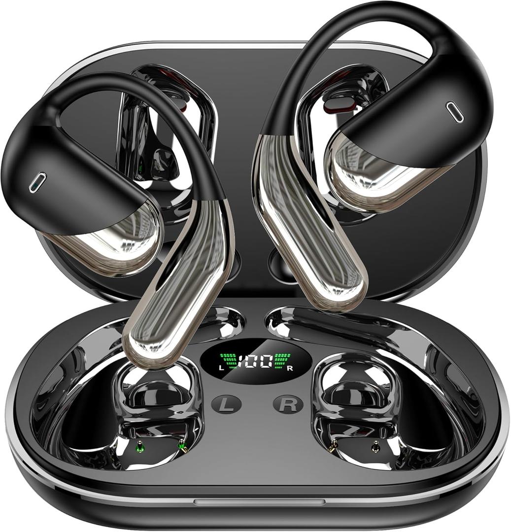 Paekole AI Translation Earbuds, Real-Time 2-Way Language Translator Device (198+ Languages), 3-in-1 Bluetooth Translating Headphones for Travel/Music/Calls, Audifonos Traductores Ingls Espaol,
Graphite Black & Silver