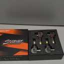 SEALIGHT S7S // 9005/HB3 Light, 120000LM Brightest Bulbs, 6500K White, Easy Installation,10 Years Lifespan, Plug-N-Play, 4 Pack