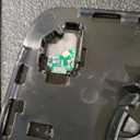 Right Passenger Side Mirror Fits 2021-2026 Ford F150 With Manual Folding Power Glass Heated Blind Spot Turn Signal Puddle Light Temperature Sensors Matte Black Replace#ML3Z17682SA(13Pins)