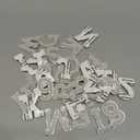 36 Pieces Iron on Letter A-Z 0-9 White Pearl Rhinestone Chenille Letter Patches Iron on Glitter Alphabet Number Bling Patches Decorative Repair Patches for Fabric Shirts Crafts Clothing DIY Decor