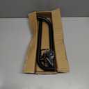 Black Curtain Rods for Windows 28-48Inch Heavy Duty French Return Rod, Wrap Around Blackout Curtain Rods, Adjustable Room Darkening Drapery Rod for Bedroom, Living Room, Sliding Door & Outdoor Patio