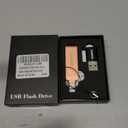 512GB Flash Drive Intended for iPhone iPad, Memory Stick Storage for Photos and Videos Backup, Compatible with iPhone iPad Android PC, Plug and Play, No Application Required (Rose Gold)