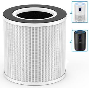 MOOKA Official Replacement HEPA Filter for B-D02L Air Purifier (1-PACK)