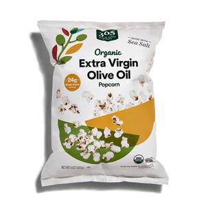 365 by Whole Foods Market, Organic Extra Virgin Olive Oil and Sea Salt Popcorn, 5 Ounce (EXP 08/18/25)