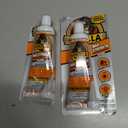 Gorilla Max Strength Construction Adhesive, Clear Glue, 2.5 Ounce Squeeze Tube (Pack of 2) - Gap Filling and Waterproof